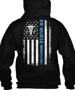Er Nurse America Flag Shirt