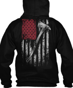 Firefighter Usa Flag Shirt