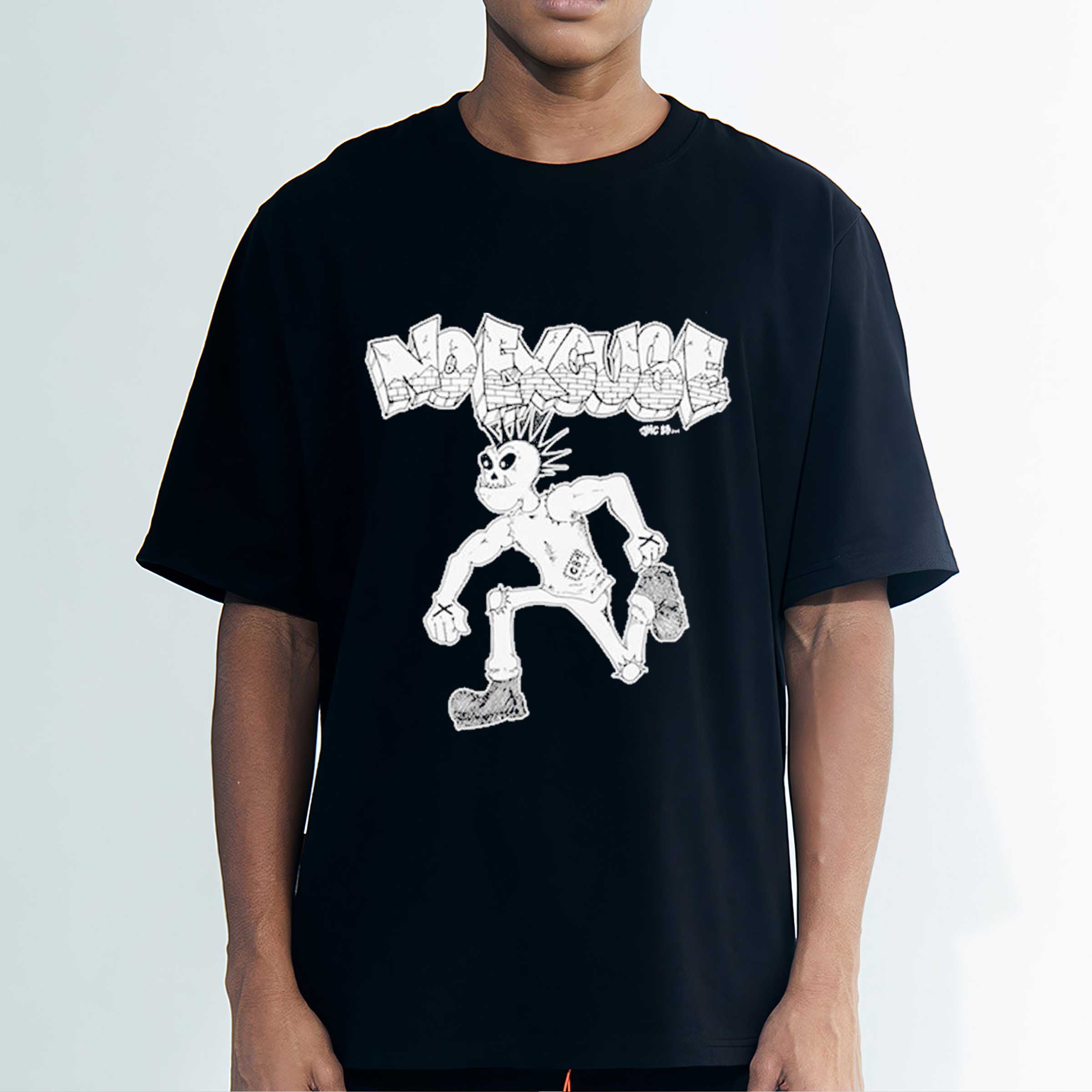 Set The Fire Records No Excuse Edge Punk Shirt - Perfect for Fan Gift