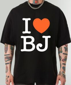 I Love Bj Ben Johnson T-Shirt