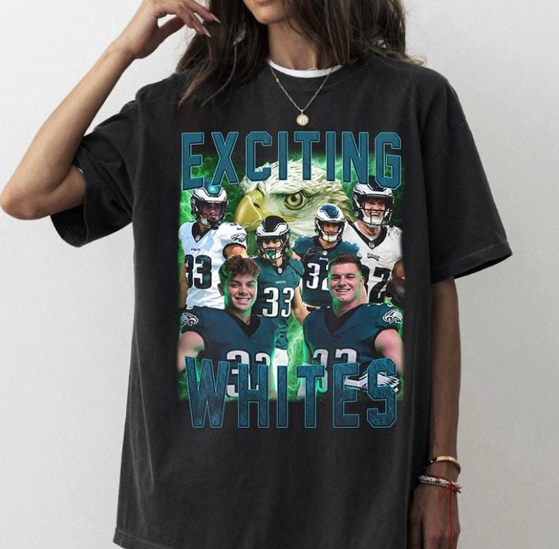 American Football Player Graphic Tee - Bold and Energetic Design