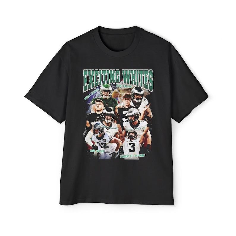American Football Player Graphic Tee - Bold and Energetic Design
