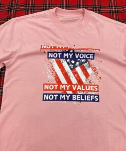 Bold Political Statement: Not My President Dissent Shirt for Women