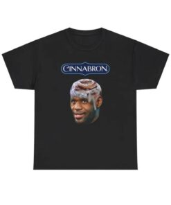 Cinnabron LeBron James Meme T-Shirt for Women - Vintage Graphic Tee Gift