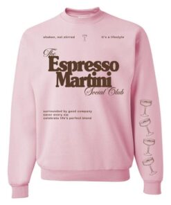 Espresso Martini Enthusiast Crewneck Sweatshirt