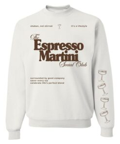 Espresso Martini Enthusiast Crewneck Sweatshirt