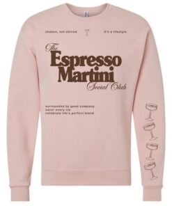 Espresso Martini Enthusiast Crewneck Sweatshirt