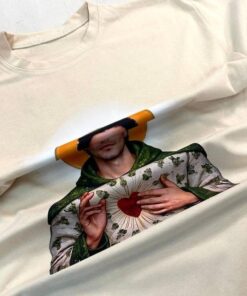 Gildan 5000 Saintly T-Shirt with Heart Symbol for Men & Women – Spiritual Cotton Tee