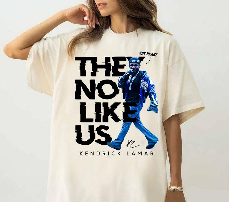 Hey Dr44k3!!! THEY NOT LIKE US - Urban Hip-Hop Music Shirt
