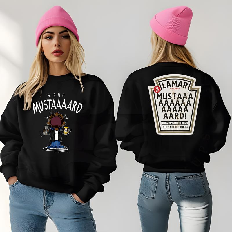 Humorous MUSTAAARD Shirt - Playful Graphic T-Shirt, Hoodie, and Sweatshirt