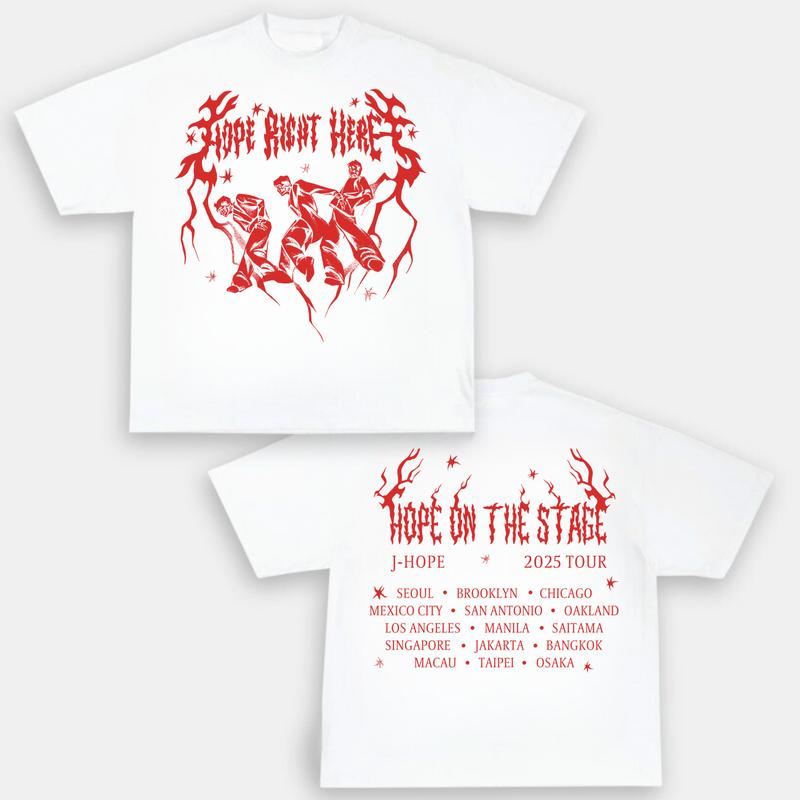 J-Hope "Hope On The Stage" Tour T-shirt - K-Pop Army Gift