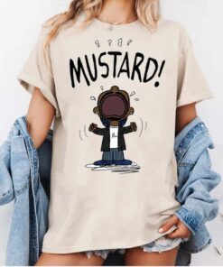 Kendrick Lamar Mustard Shirt - Playful Hip-Hop Inspired T-Shirt for Fans