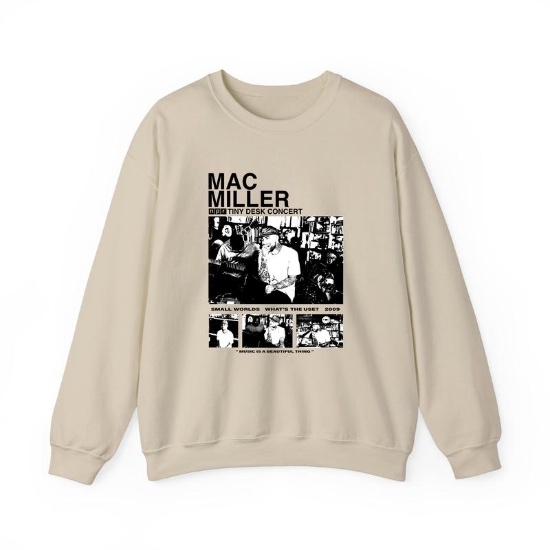 Mac Miller Tiny Desk Concert Sweatshirt - Nostalgic Tribute for True Fans