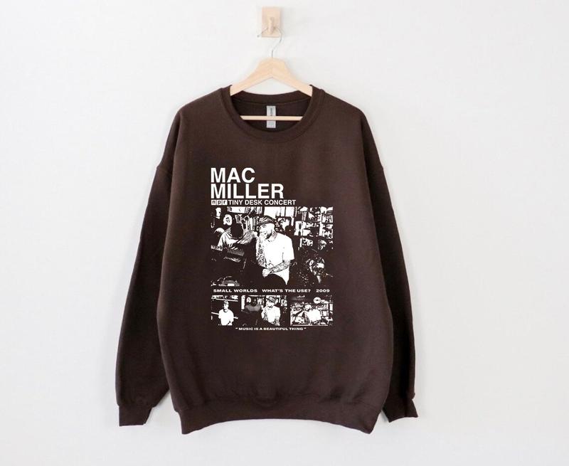 Mac Miller Tiny Desk Concert Sweatshirt - Nostalgic Tribute for True Fans
