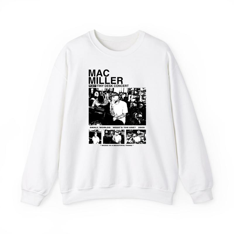 Mac Miller Tiny Desk Concert Sweatshirt - Nostalgic Tribute for True Fans