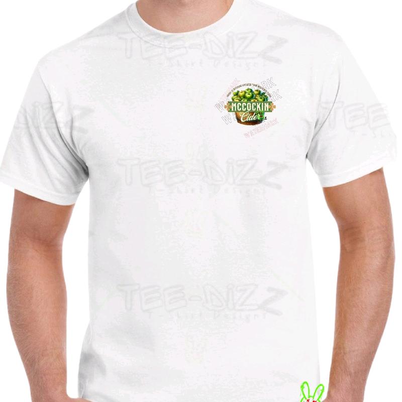 McCockin Cider Men's Humorous Crewneck T-Shirt - Relax with Style