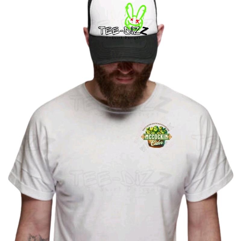McCockin Cider Men's Humorous Crewneck T-Shirt - Relax with Style