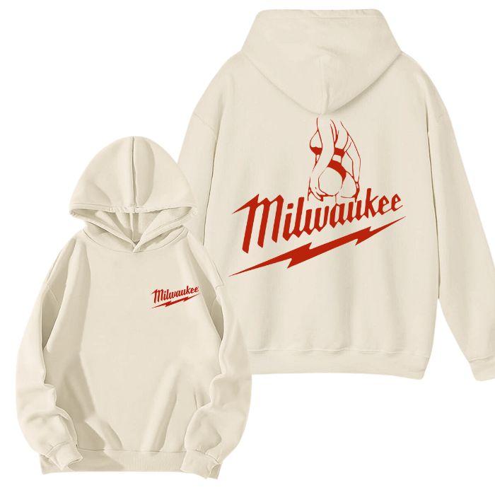 Milwaukee Fun Unisex Hoodie – 100% Cotton Pullover for Men and Women