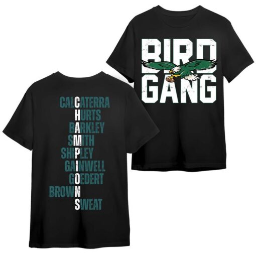 Philadelphia Eagles Bird Gang Champions Unisex Football Sweatshirt