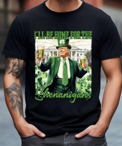 St. Patrick’s Day Shenanigans Shirt - Humor Meets Patriotism