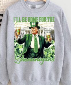 St. Patrick’s Day Shenanigans Shirt - Humor Meets Patriotism
