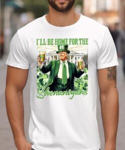 St. Patrick’s Day Shenanigans Shirt - Humor Meets Patriotism
