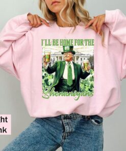 St. Patrick’s Day Shenanigans Shirt - Humor Meets Patriotism