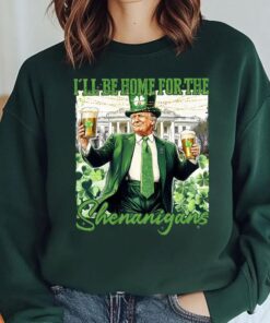 St. Patrick’s Day Shenanigans Shirt - Humor Meets Patriotism