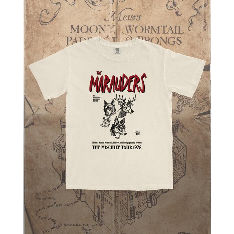 The Mischief Tour 1978 - Marauders Garment Dyed Tee