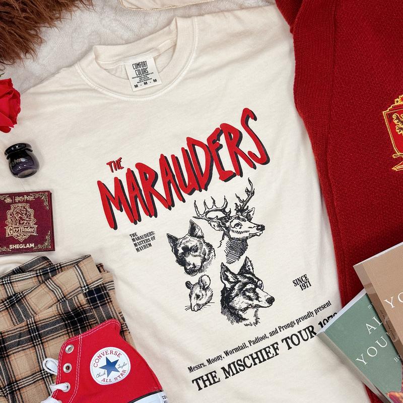 The Mischief Tour 1978 - Marauders Garment Dyed Tee