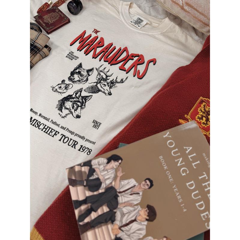 The Mischief Tour 1978 - Marauders Garment Dyed Tee