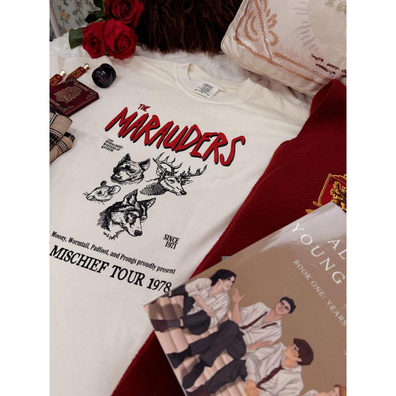 The Mischief Tour 1978 - Marauders Garment Dyed Tee