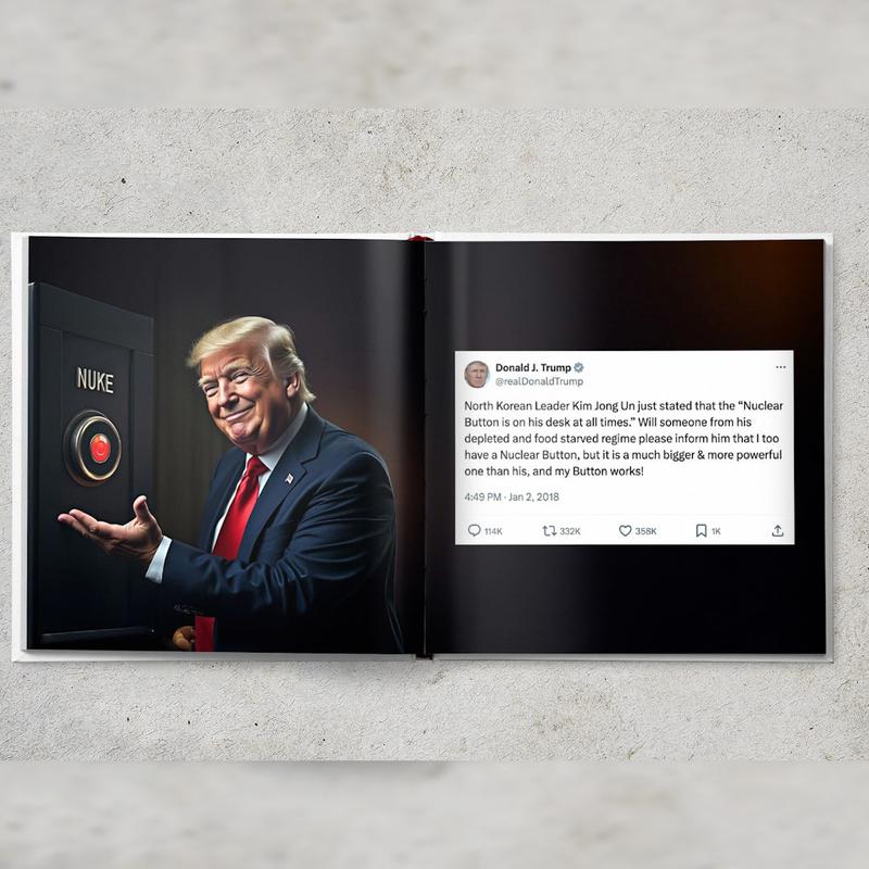 Tweets by President Trump: The 66-Page Book - A Collection of His Most Iconic Tweets