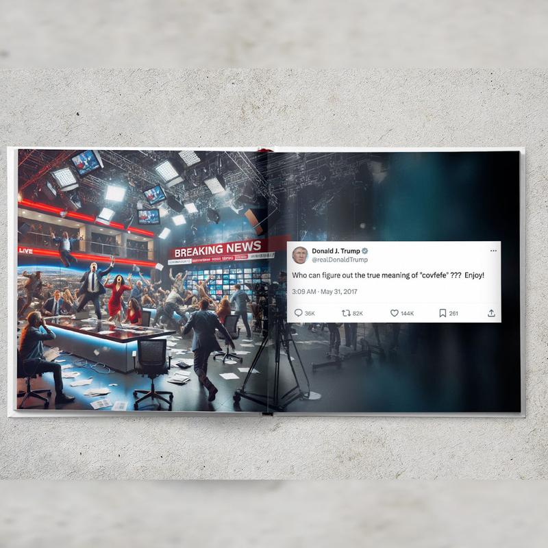 Tweets by President Trump: The 66-Page Book - A Collection of His Most Iconic Tweets