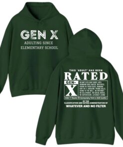 Gen X Rated Adult Graphic Tee - Vintage Inspired Funny Sarcastic T-Shirt