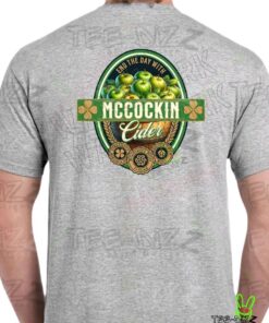 McCockin Cider Funny Men's T-Shirt - Hilarious Casual Crewneck Humor Tee