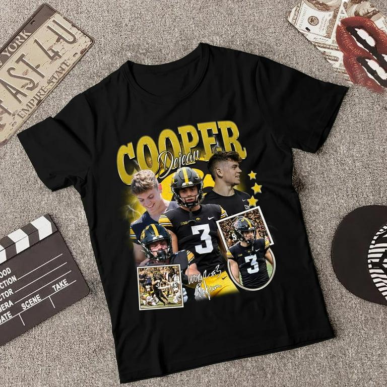 Stylized American Football Player Tee - Energetic and Inspiring Design