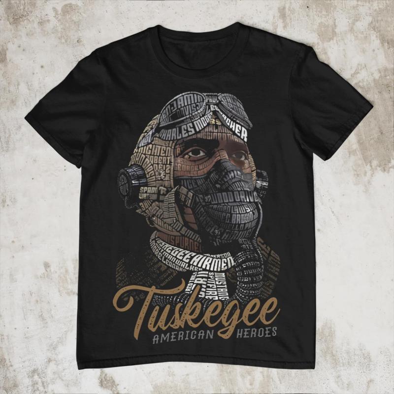 Tuskegee Airmen Tribute T-Shirt for Men - Graphic Tee Celebrating American Heroes