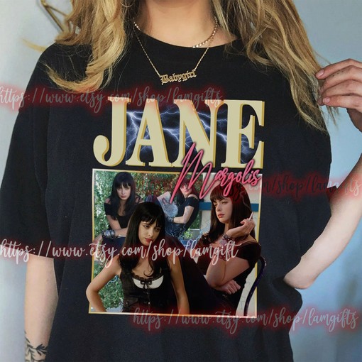 Retro Jane Margolis Hoodie, Krysten Ritter Graphic Tee, 90s Sweatshirt