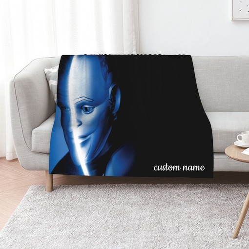 Custom Name Bicentennial Man Quilt Bedding Set Blanket - Great for Home Decoration and Picnic