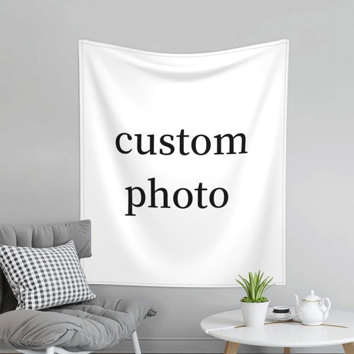 Custom Photo Tapestry Personalized Wedding Tapestry for Home Decoration and Picnic