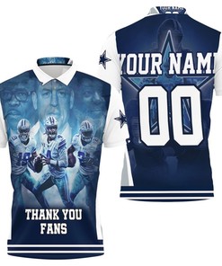 Dallas Cowboy Super Bowl 2021 Nfc East Division Champions Thank You Fans Personalized Polo Shirt All-Over Print