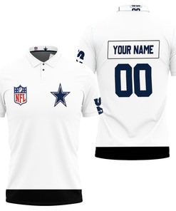Dallas Cowboys Nfl Fan Jersey Style Personalized Polo Shirt - Gift for Fans