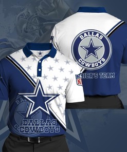 Dallas Cowboys Rica's Team 3D All Over Print Polo Shirt