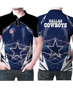 Dallas Cowboys Star Logo Football 2 Polo Shirt