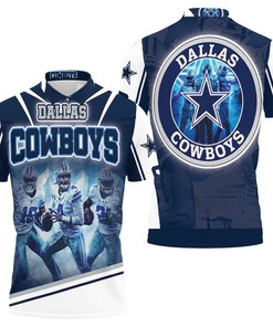 Dallas Cowboys Super Bowl 2021 NFC East Division 3D Polo Shirt