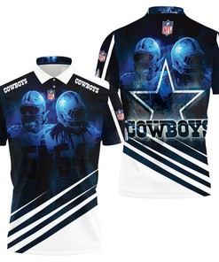Leighton Vander Esch & Jaylon Smith Dallas Cowboys 3D Polo Shirt