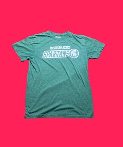 Michigan State Spartans College T-Shirt Sweatshirt Crewneck Hoodie Full Size Gifts for Fans