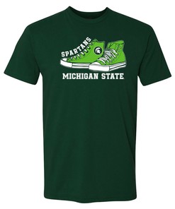 Michigan State Spartans High Tops Premium Shirt Sweatshirt Pullover Hoodie Reprinted Gifts for Fans