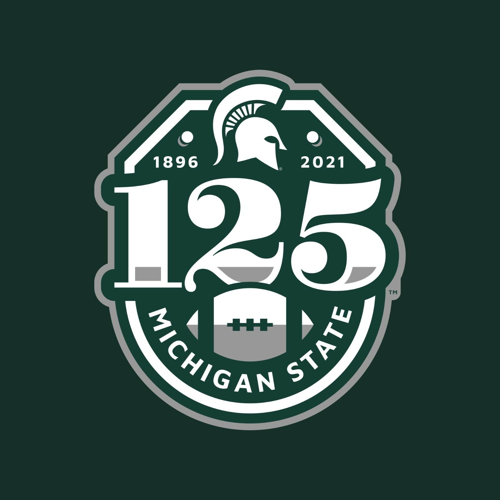 Michigan State University Spartans Football 125th Season Shirt Sweatshirt Pullover Hoodie Reprinted Gifts for Fans - Image 2
